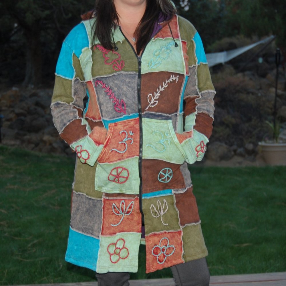 Fleece-Lined Boho Jacket - Picture 4 of 4
